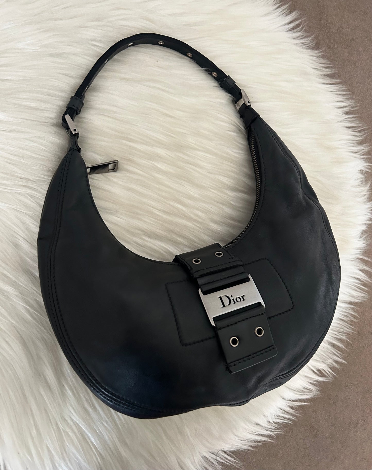 Dior Street Chic in pelle nera