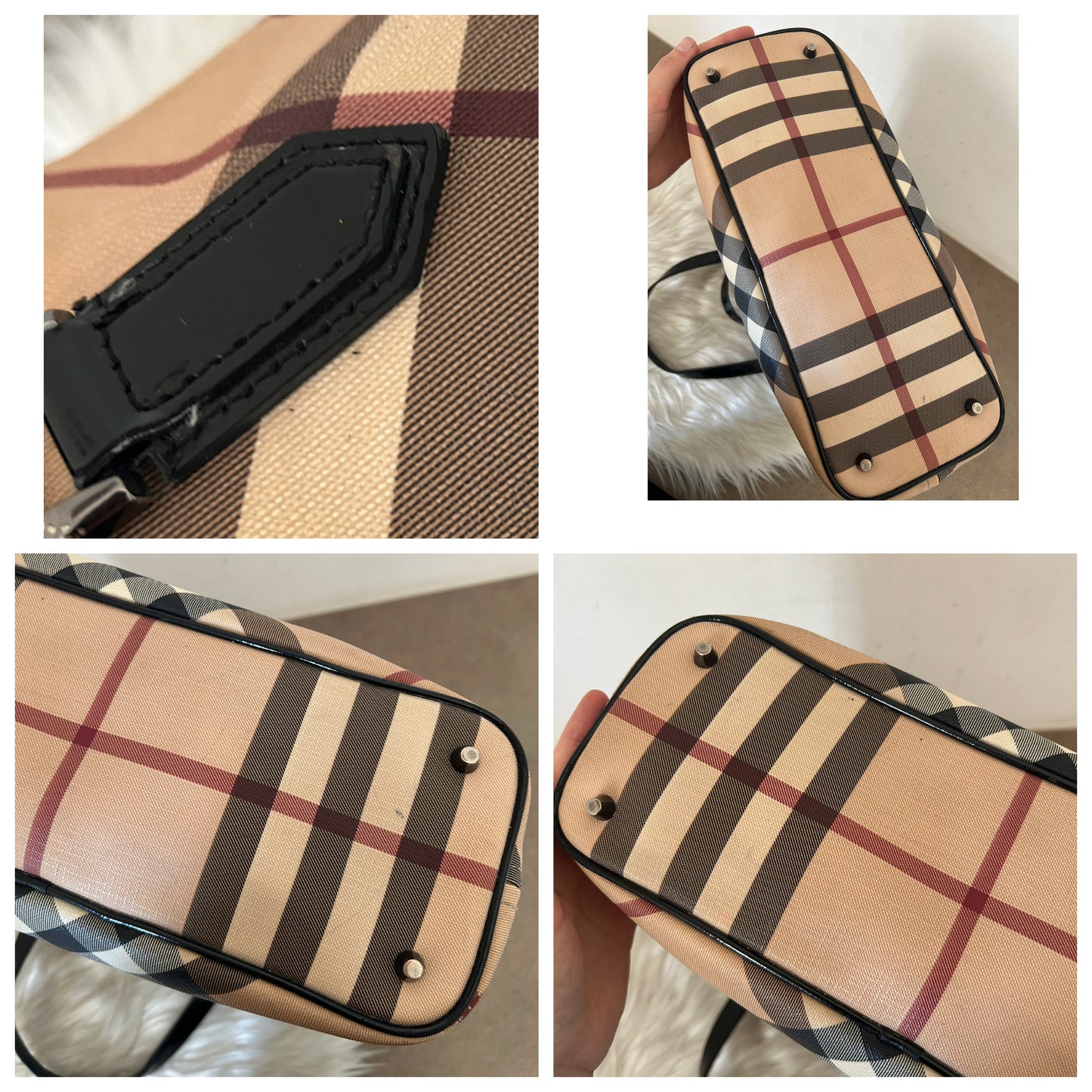 Burberry tote Check