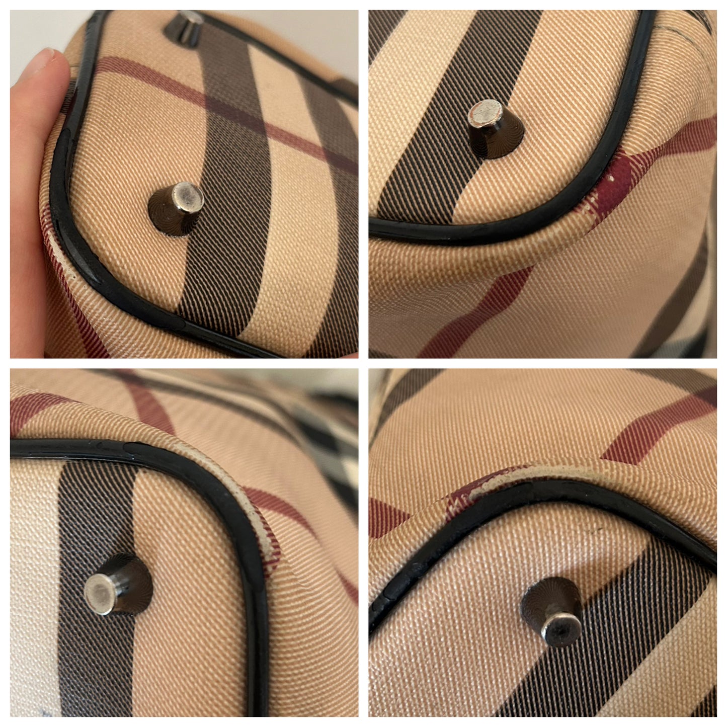 Burberry tote Check