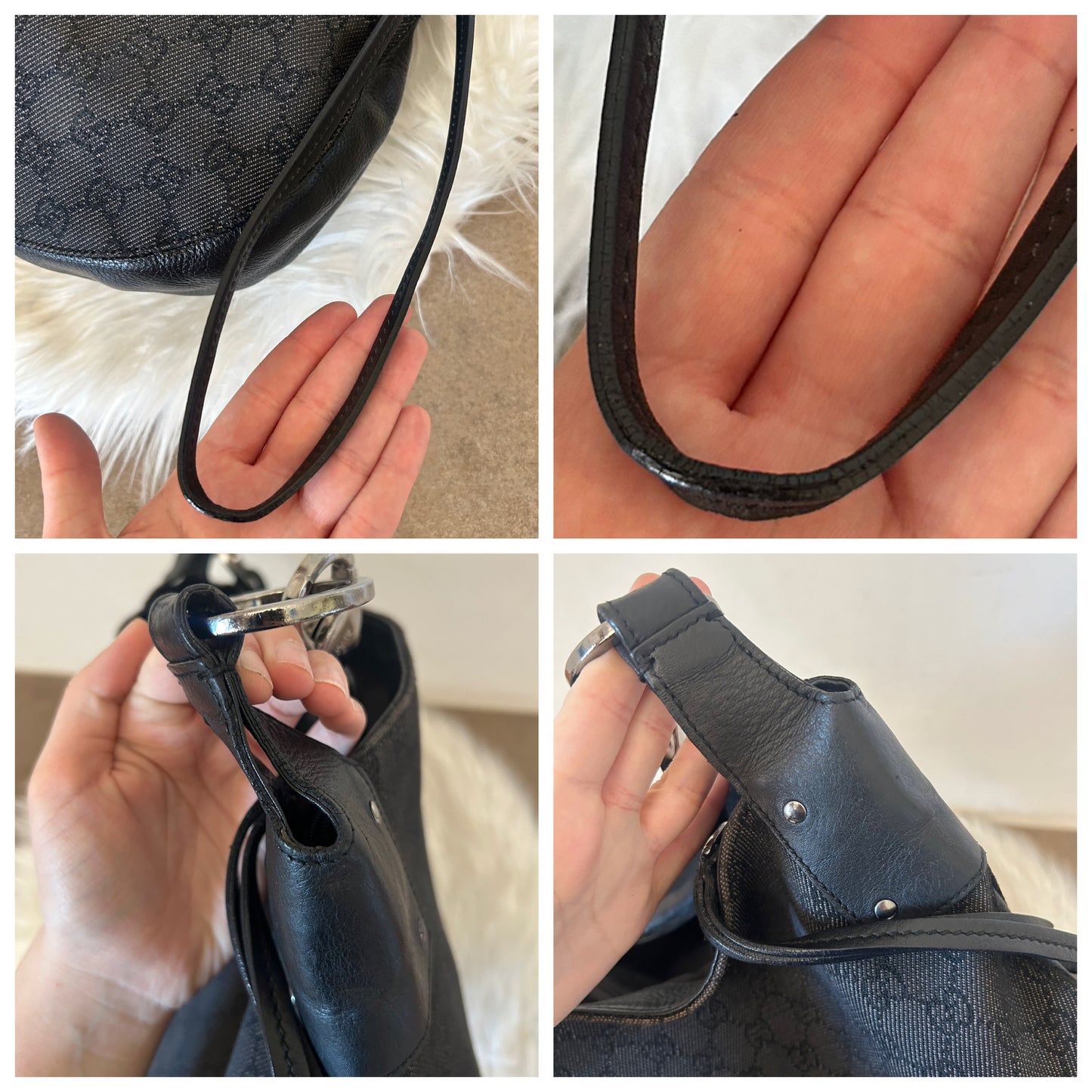 Gucci Hobo tote in denim