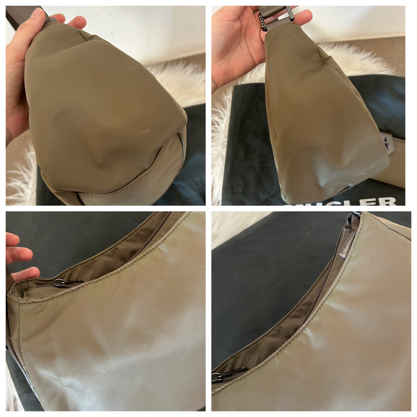 Thierry Mugler baguette con portafoglio