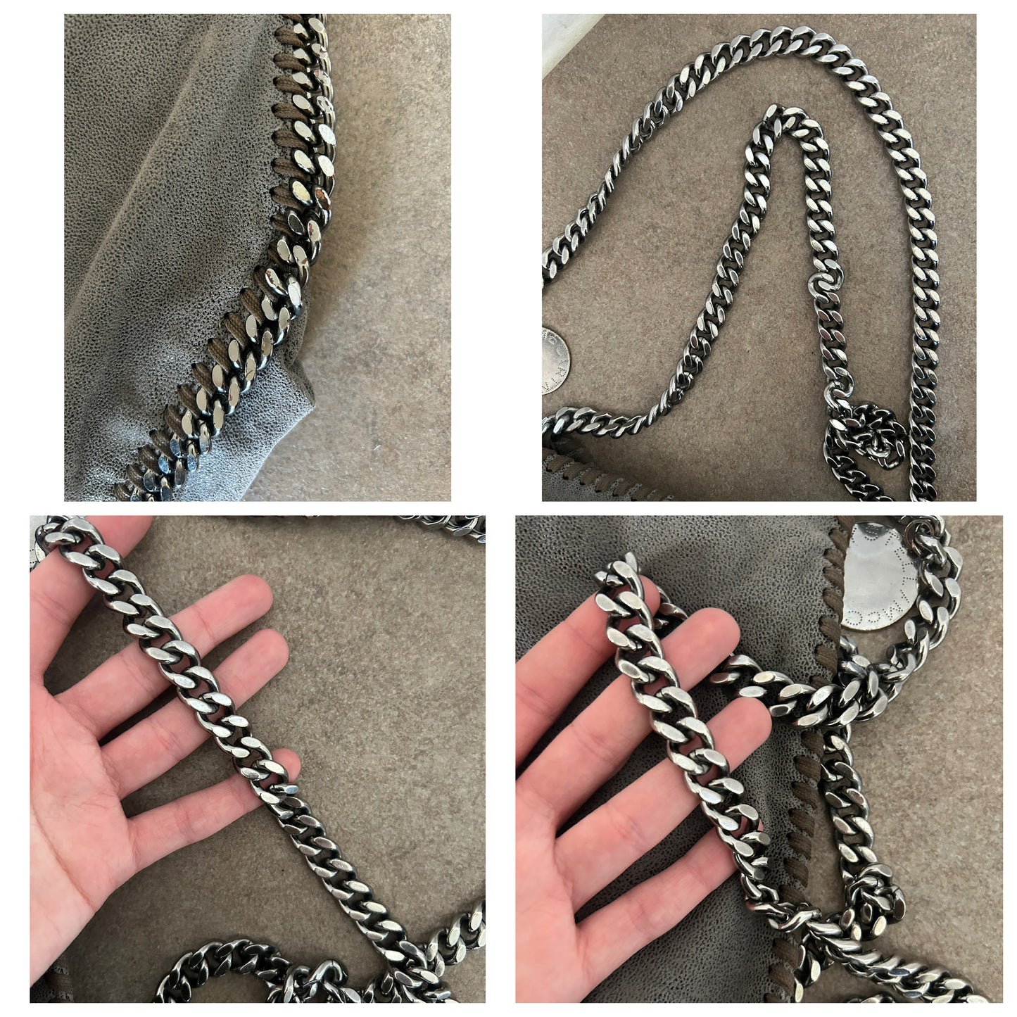Stella McCartney Falabella Maxi double chain