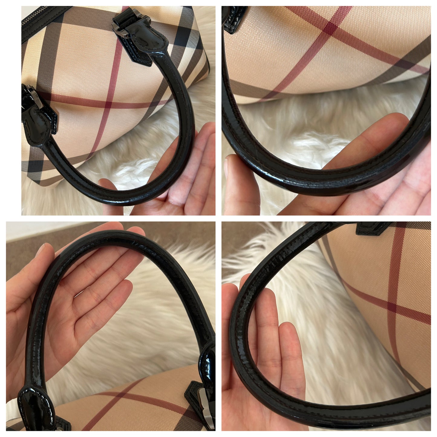 Burberry Bauletto Check misura media