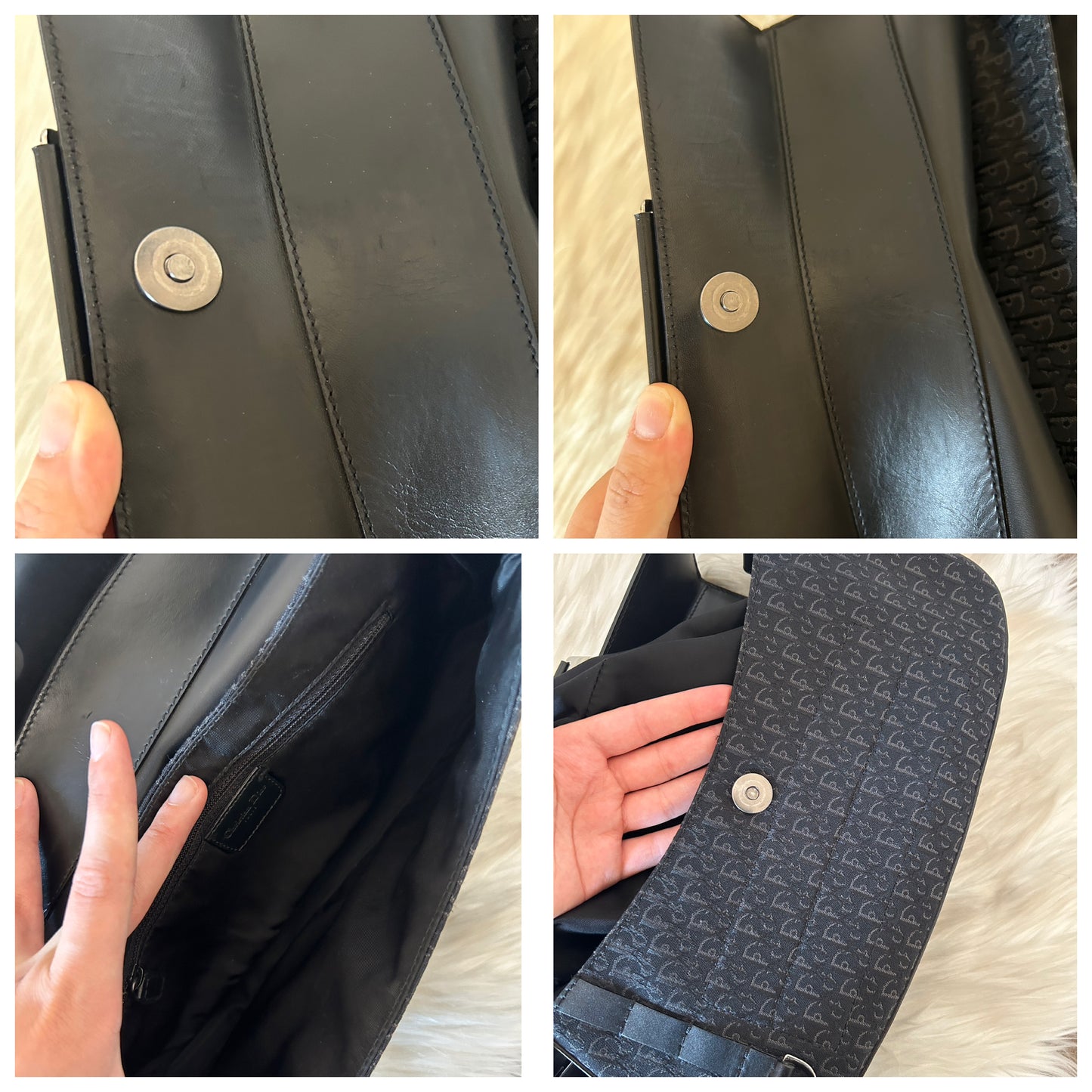 Dior Columbus nera in monogram