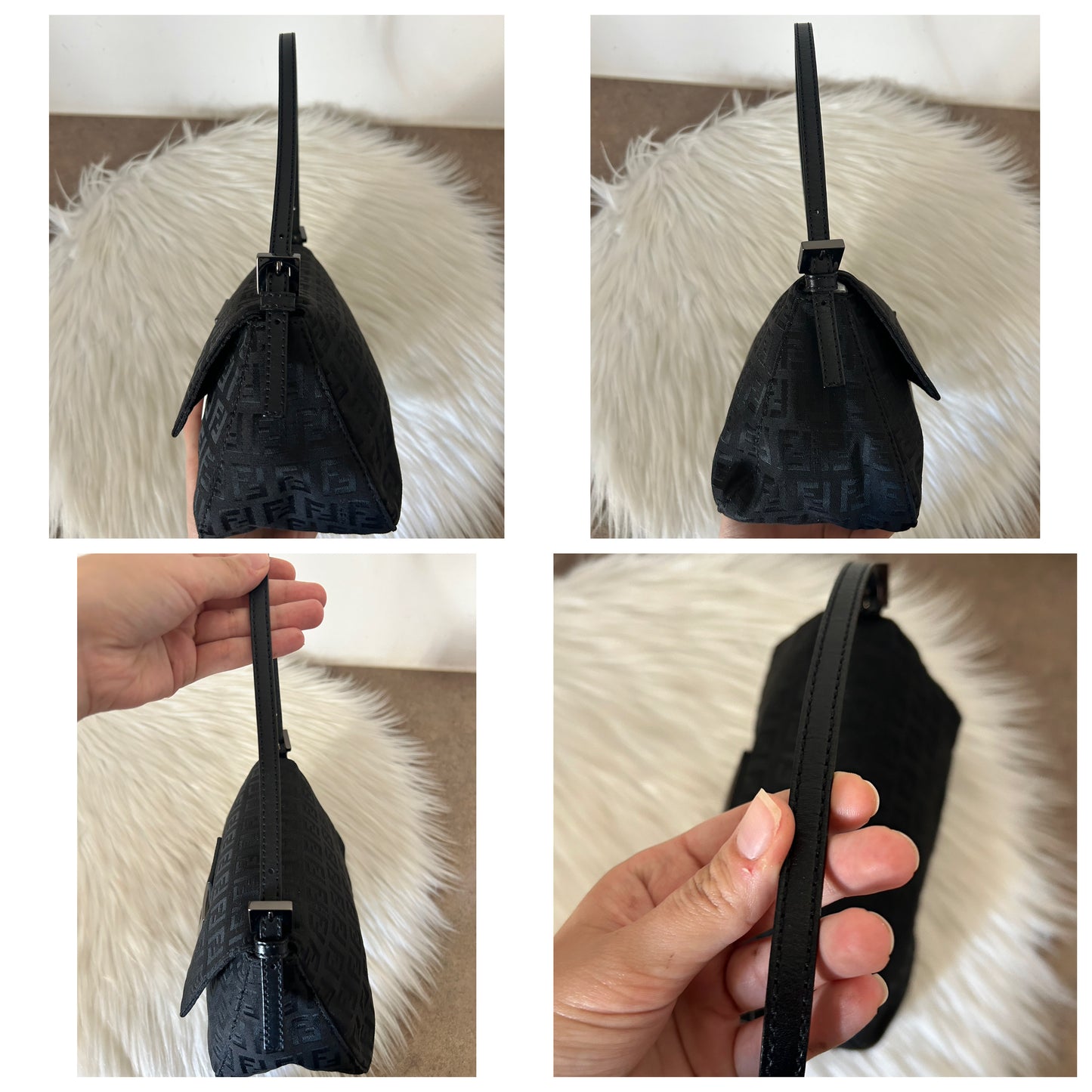 Fendi Baguette mini zucchino vintage