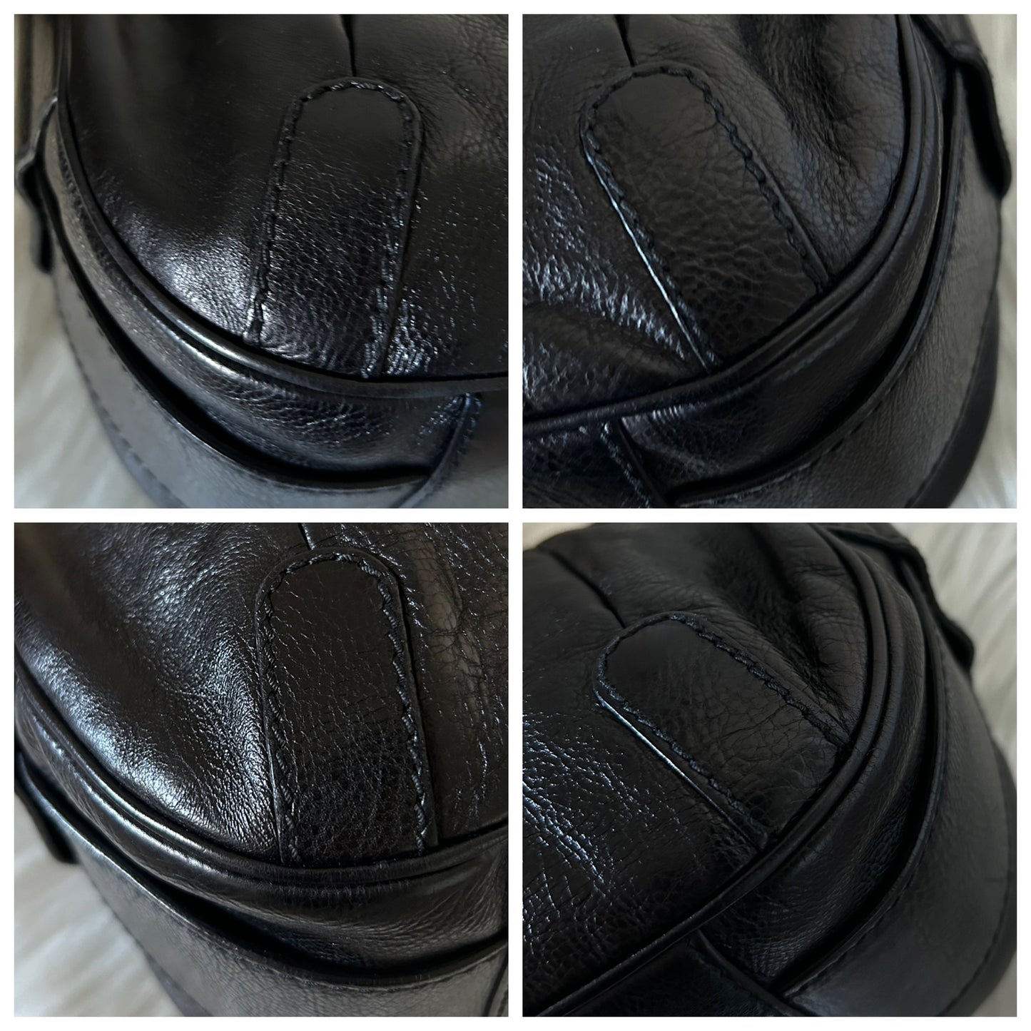 Yves Saint Laurent Mombasa in pelle nera