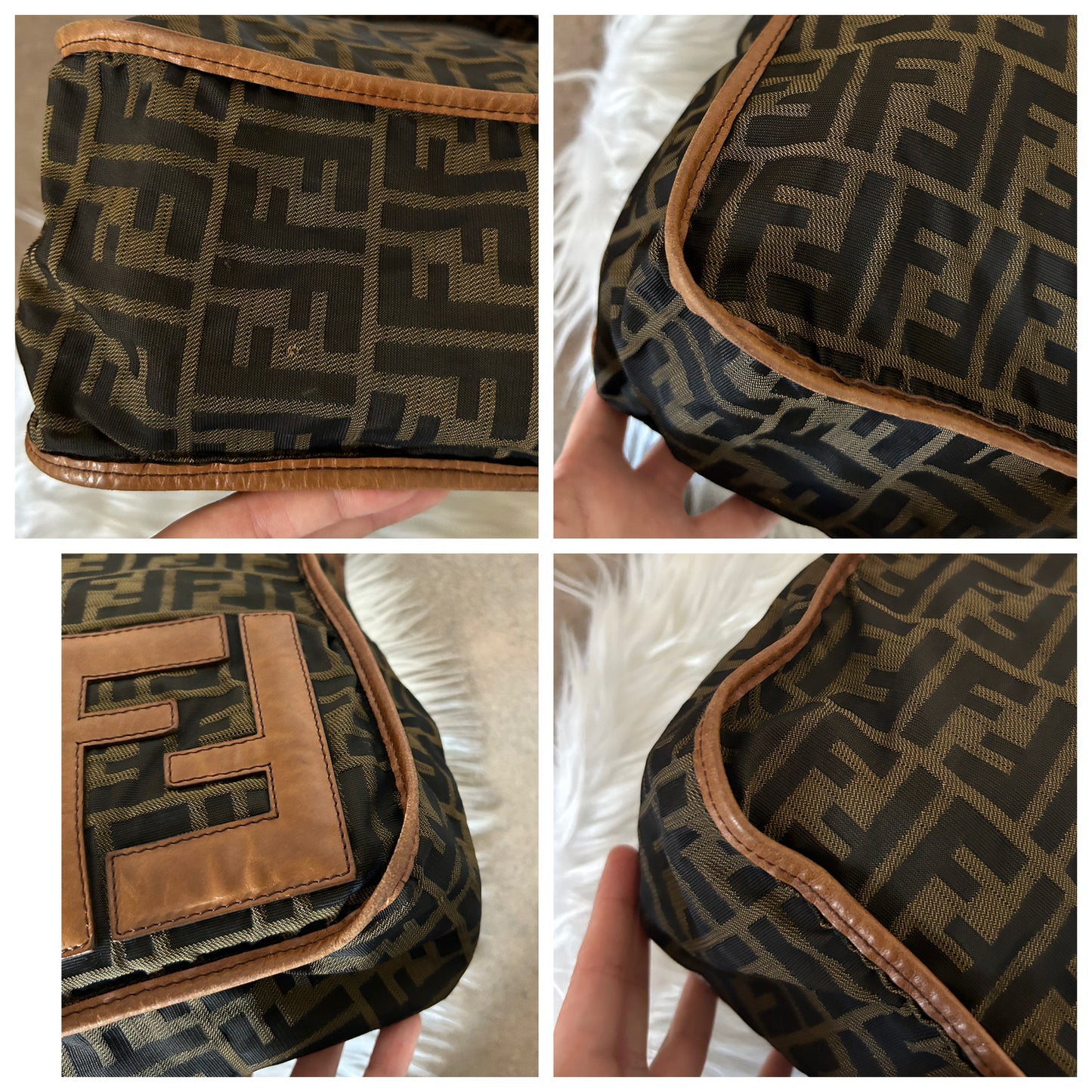 Fendi zucca a tracolla