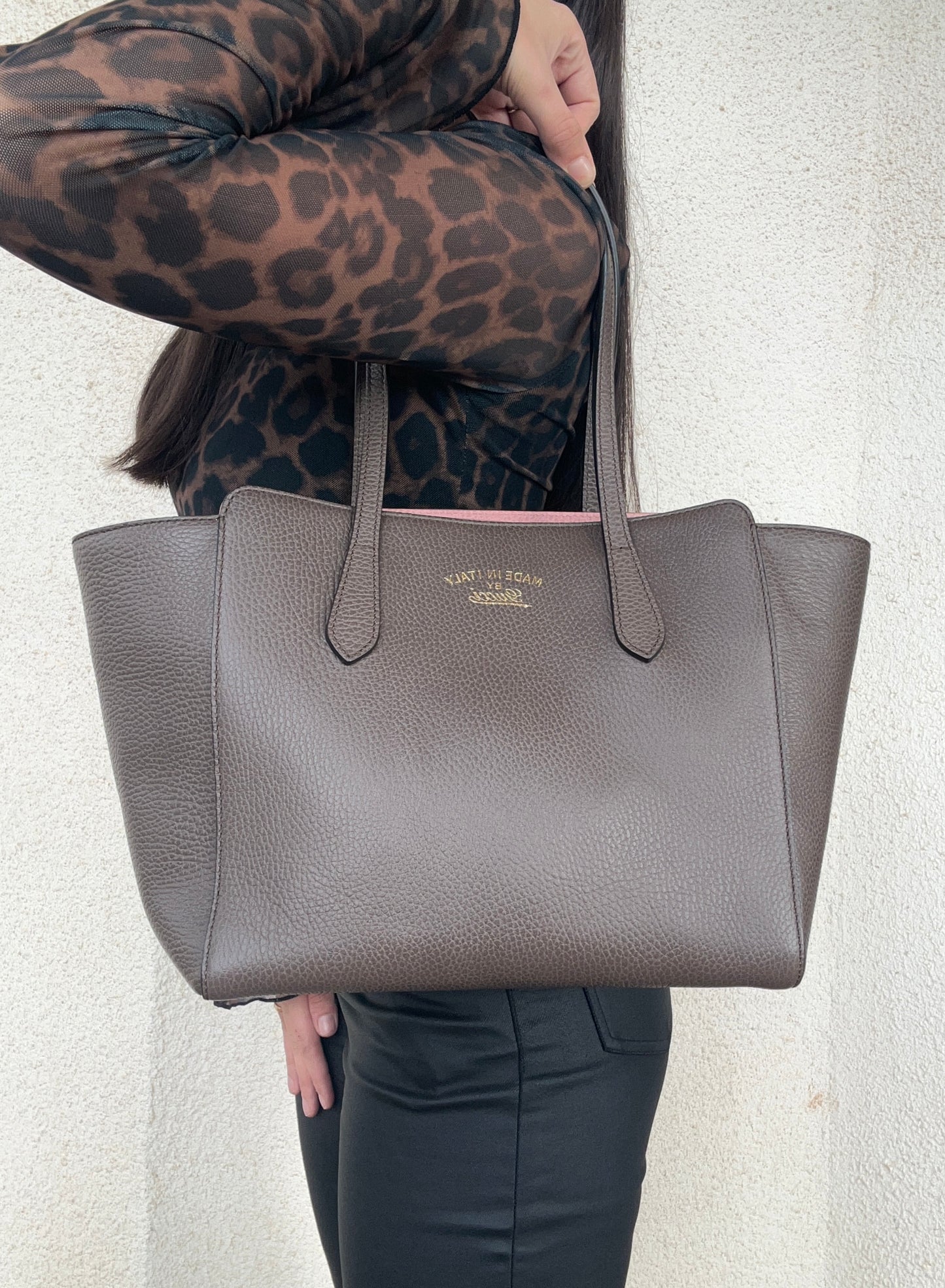 Gucci Swing in pelle