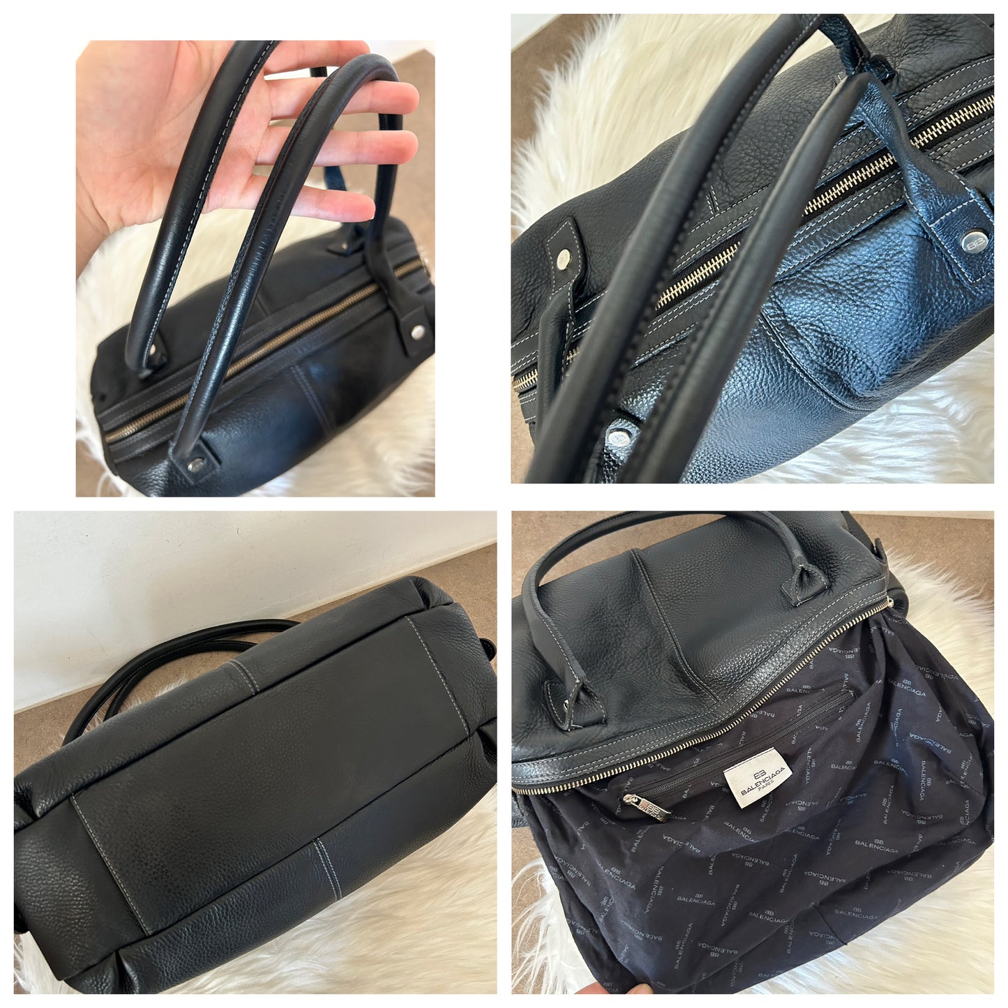 Tote bag Balenciaga in pelle