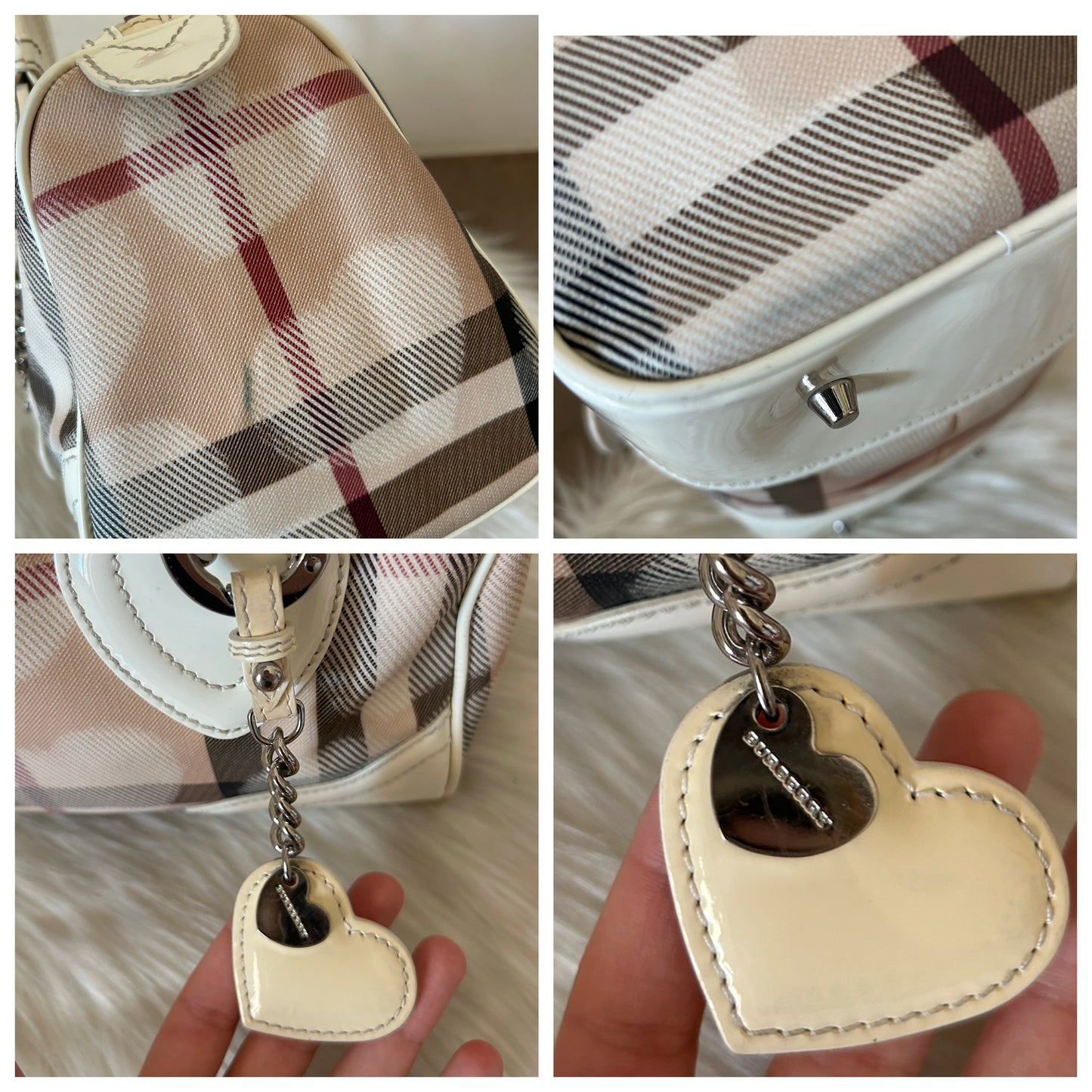 Burberry tote Heart