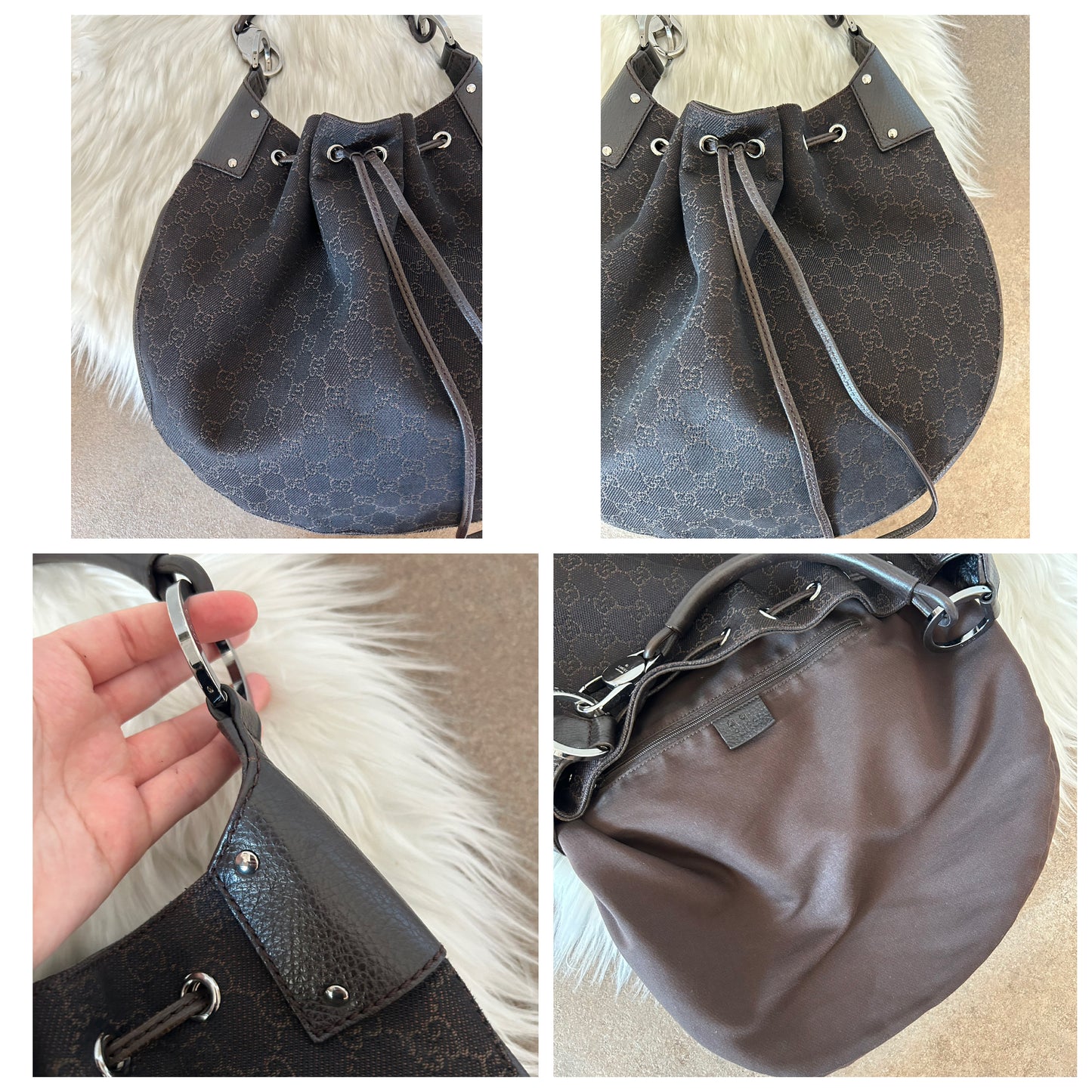 Gucci Secchiello tote in monogram