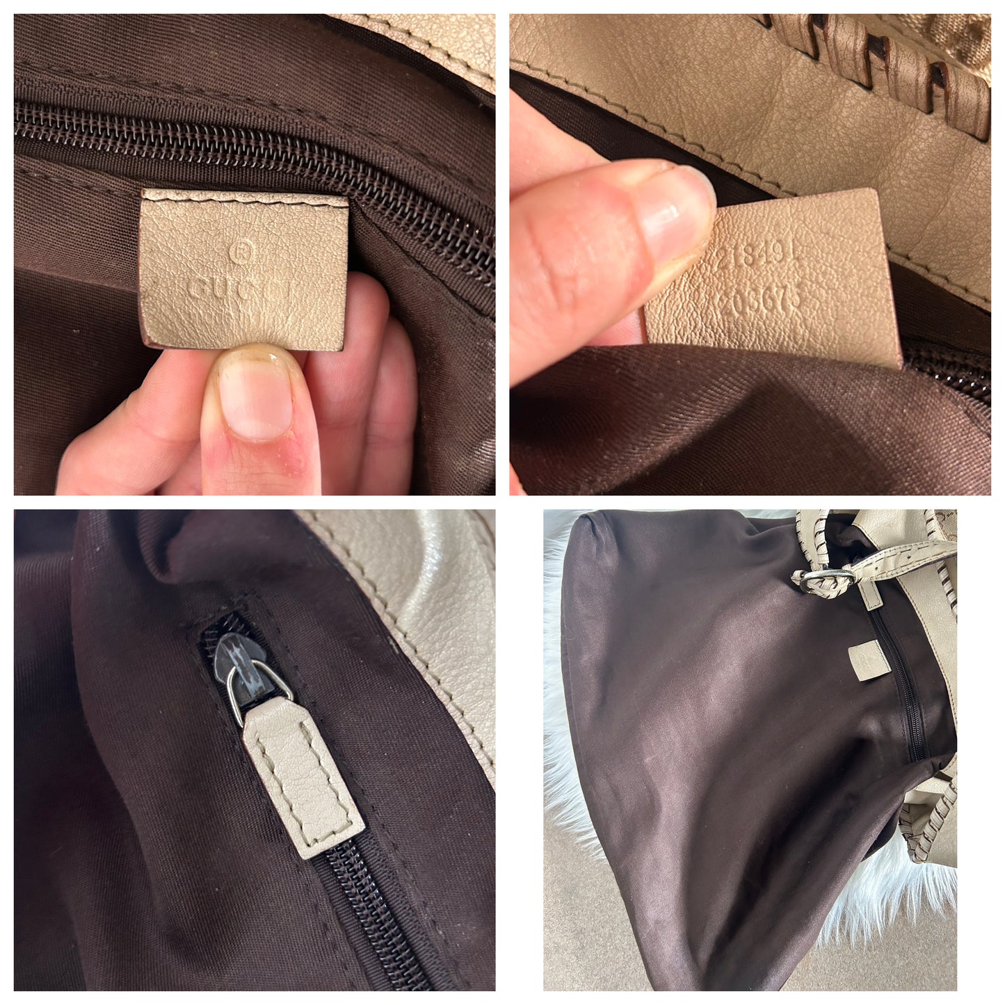 Gucci Jackie tote in monogram