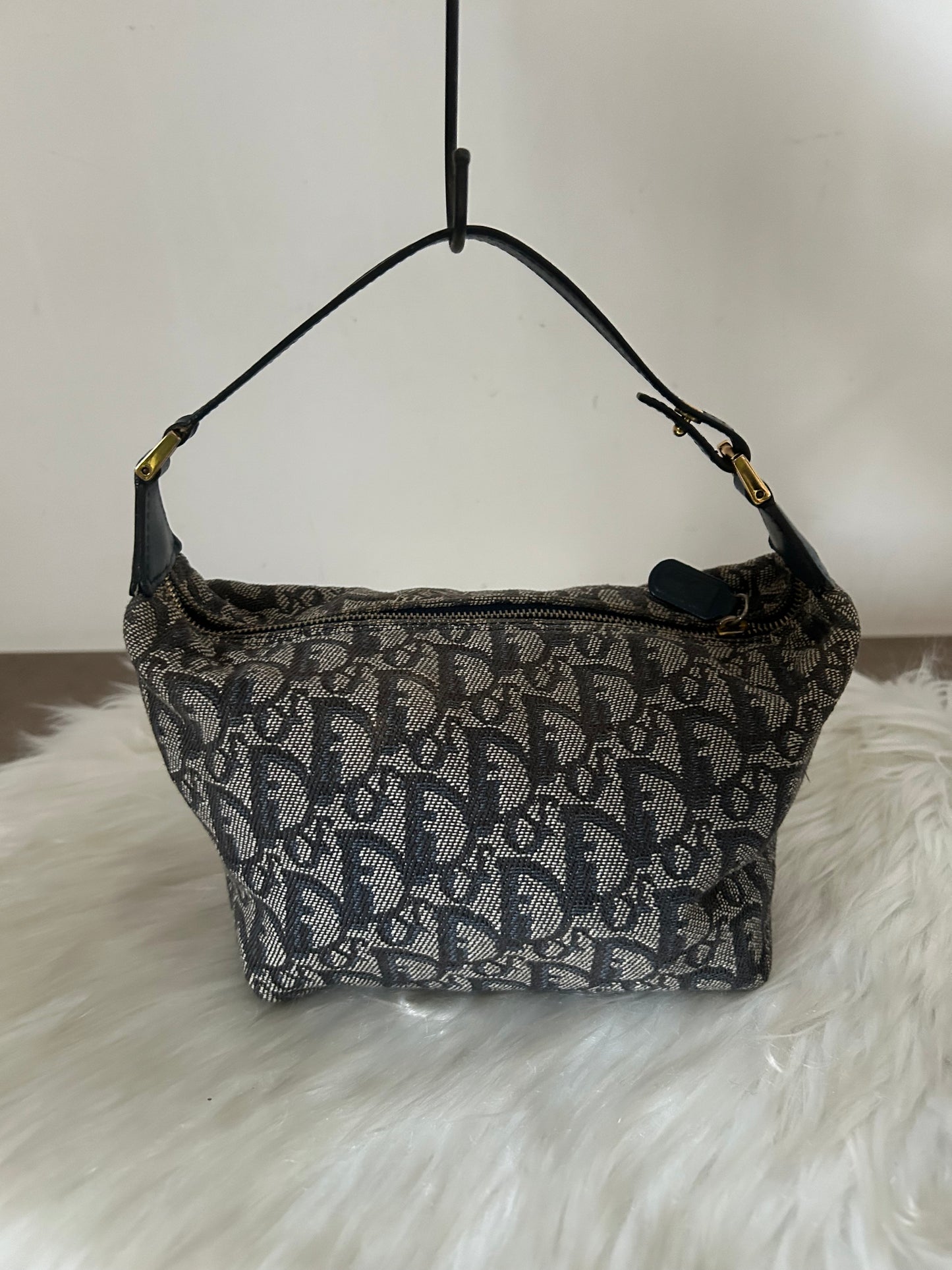 Dior mini tote in monogram vintage