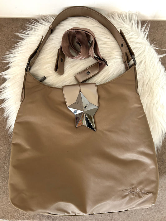 Tote bag Thierry Mugler beige