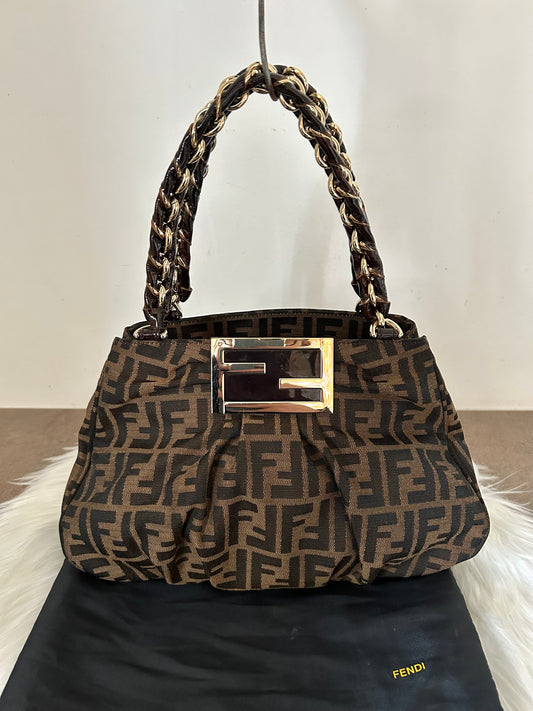 Fendi Mia bag in monogram zucca vintage