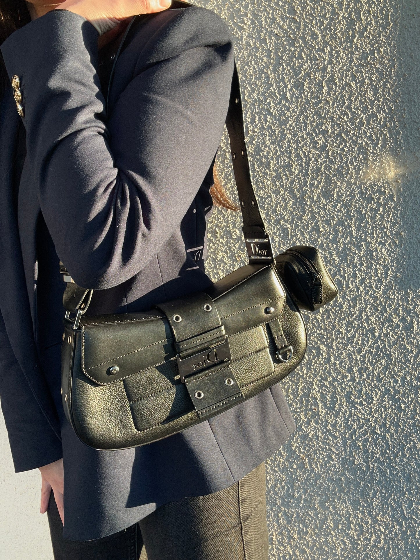 Dior Columbus nera in pelle