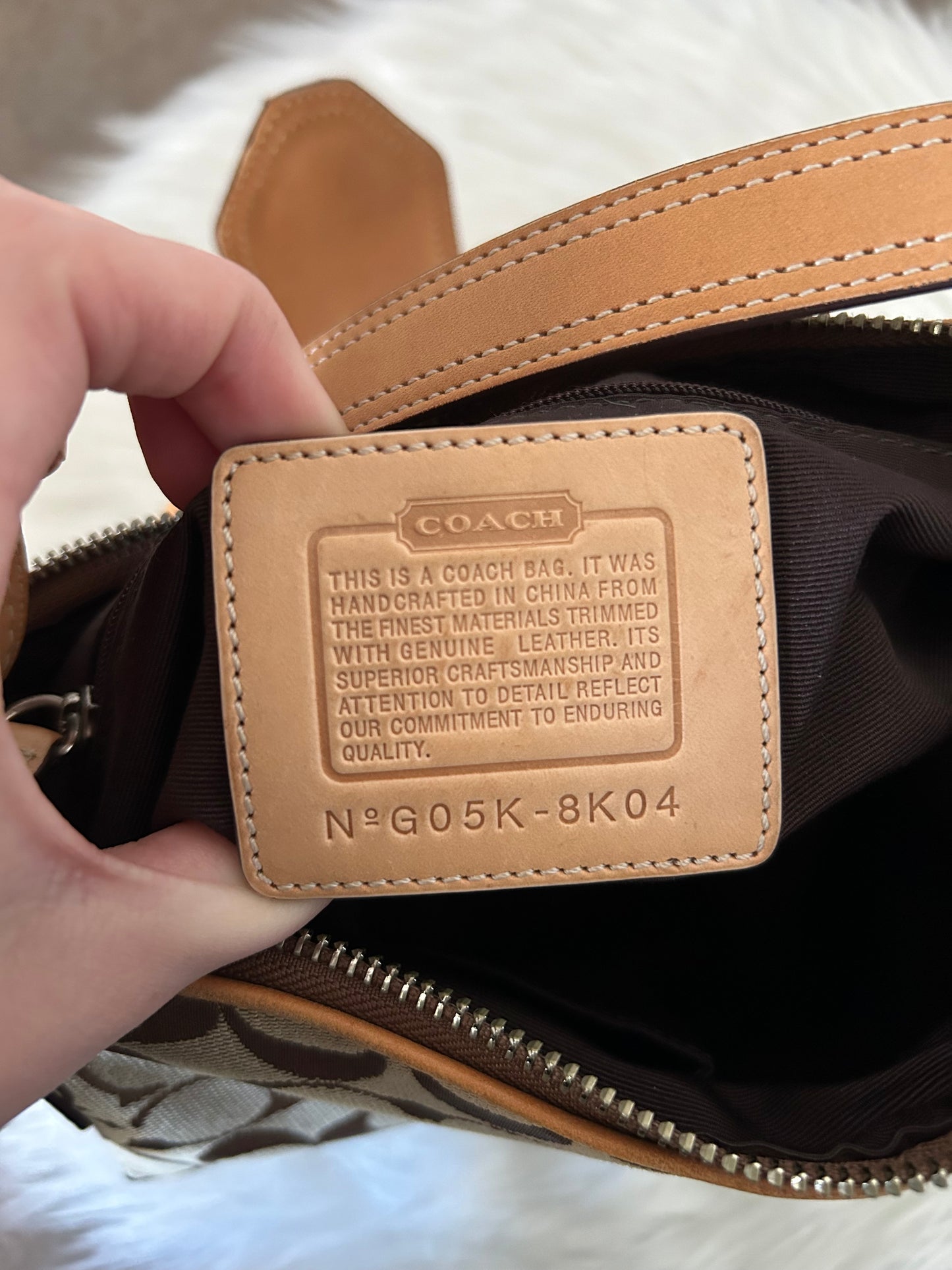 Coach borsa a tracolla vintage