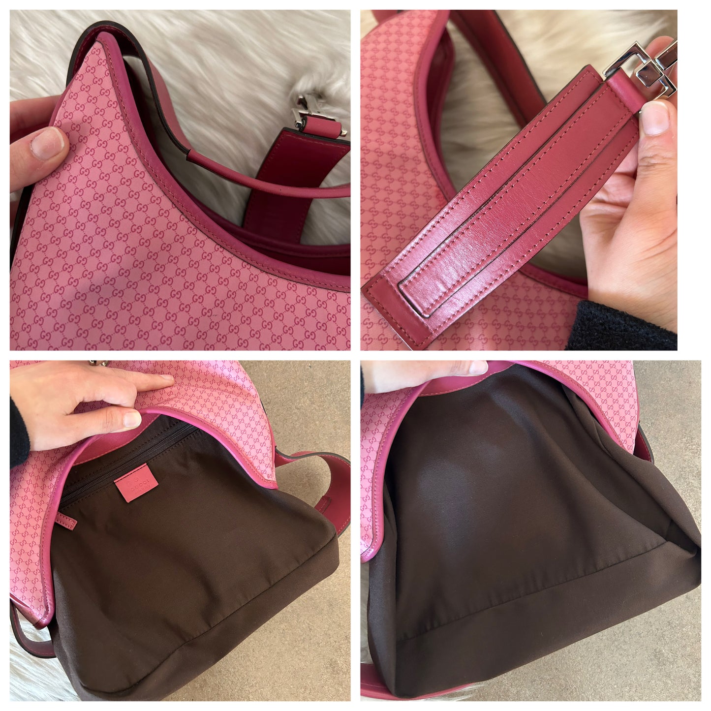 Gucci Jackie rosa