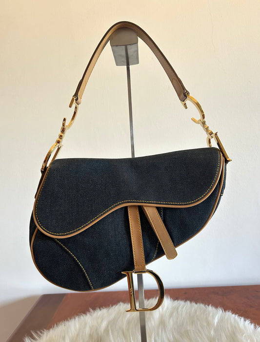 Dior Saddle in denim vintage