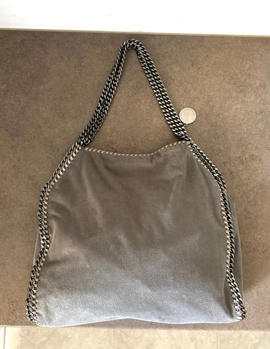 Falabella Stella McCartney double chain grigia