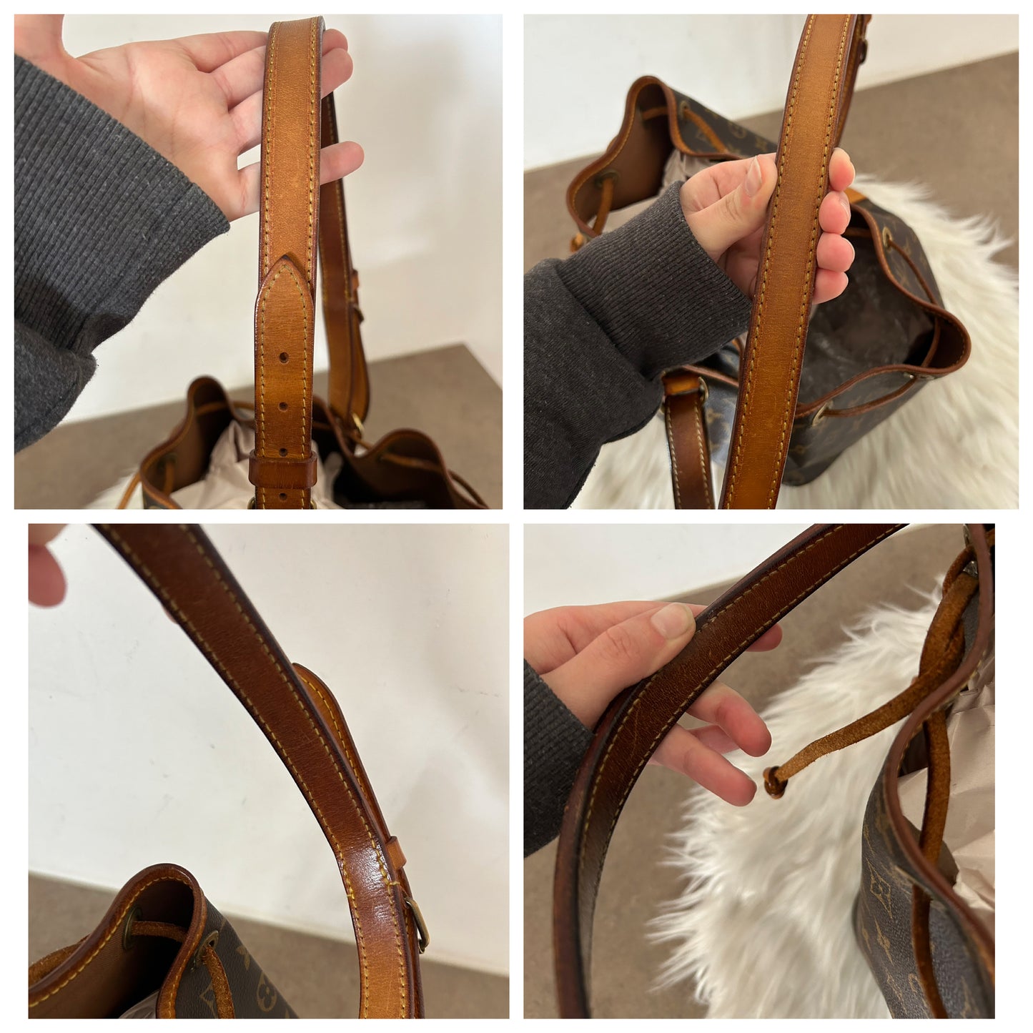 Secchiello Noé Louis Vuitton in monogram vintage