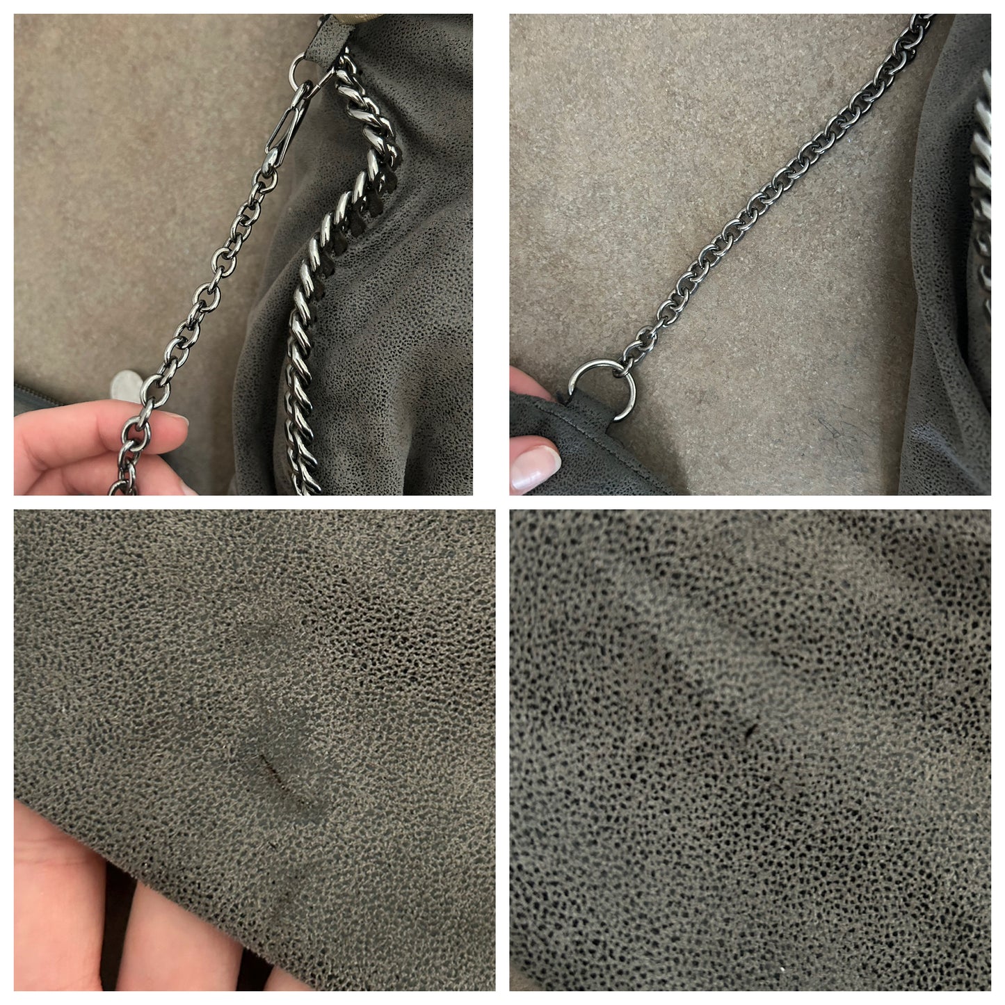 Stella McCartney Falabella Maxi double chain
