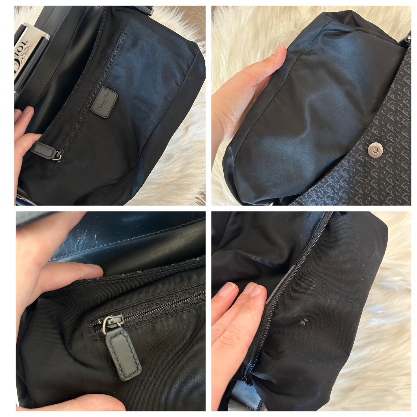 Dior Columbus nera in monogram