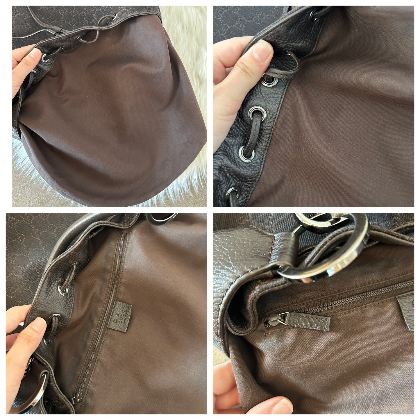 Gucci Secchiello tote in monogram