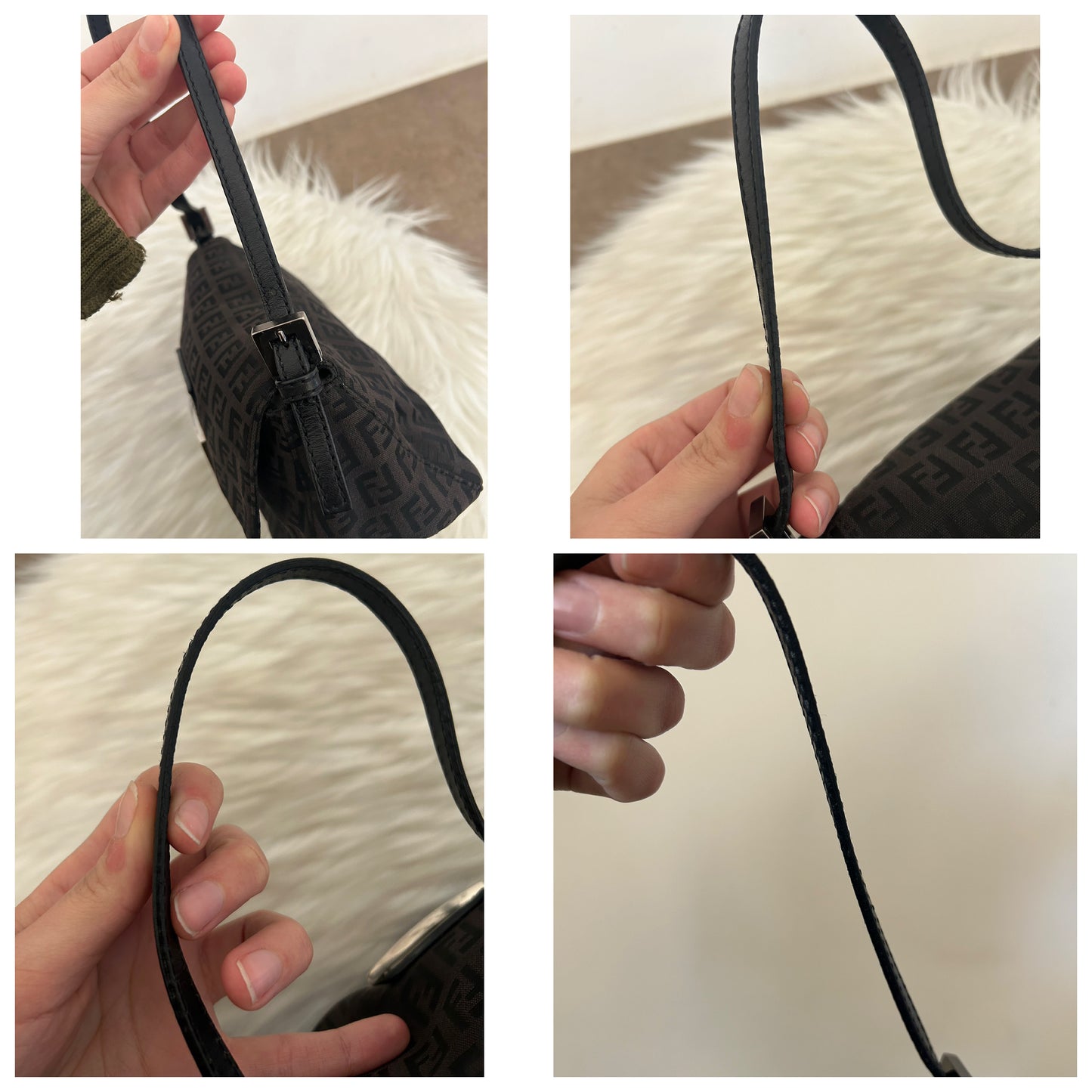 Fendi Mini Mamma Baguette zucchino