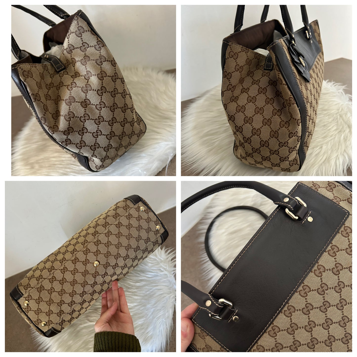 Gucci tote in monogram