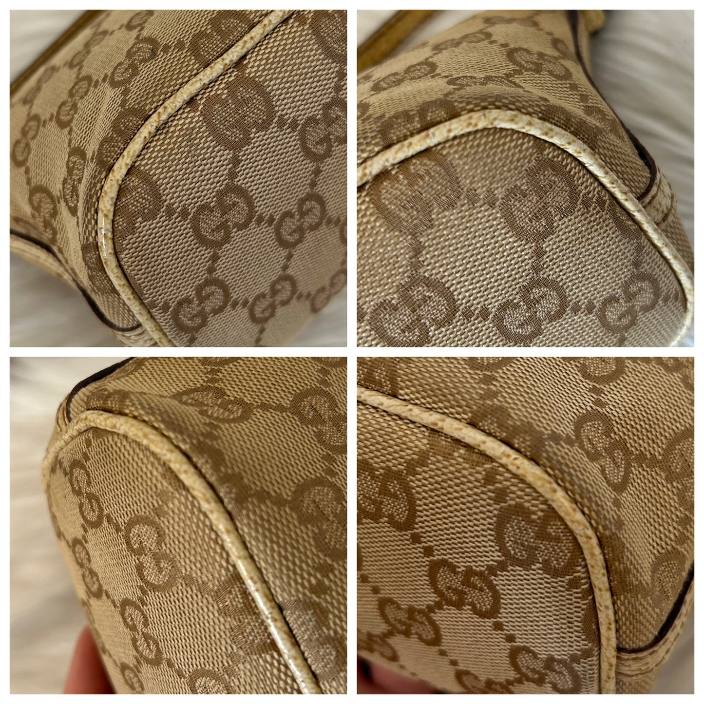 Gucci Boat in monogram vintage