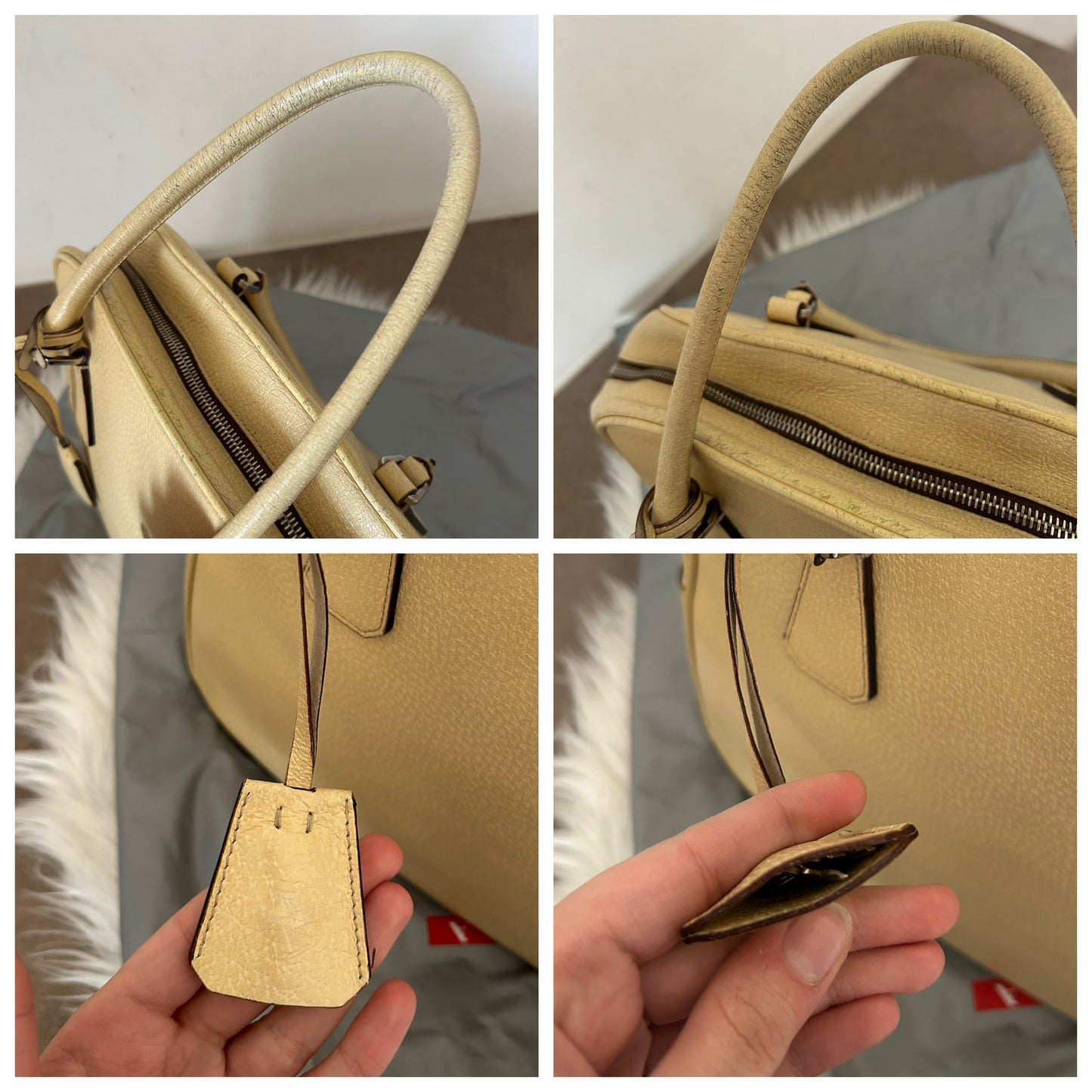 Prada Work crema vintage