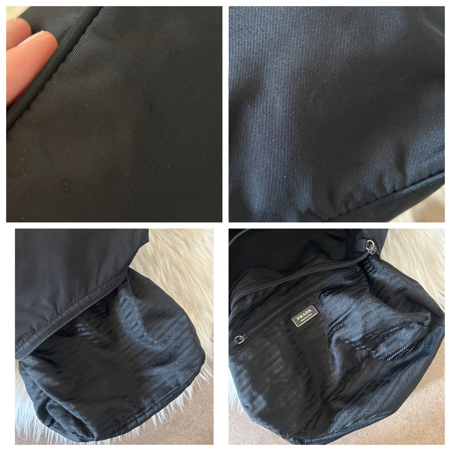 Prada baguette nera