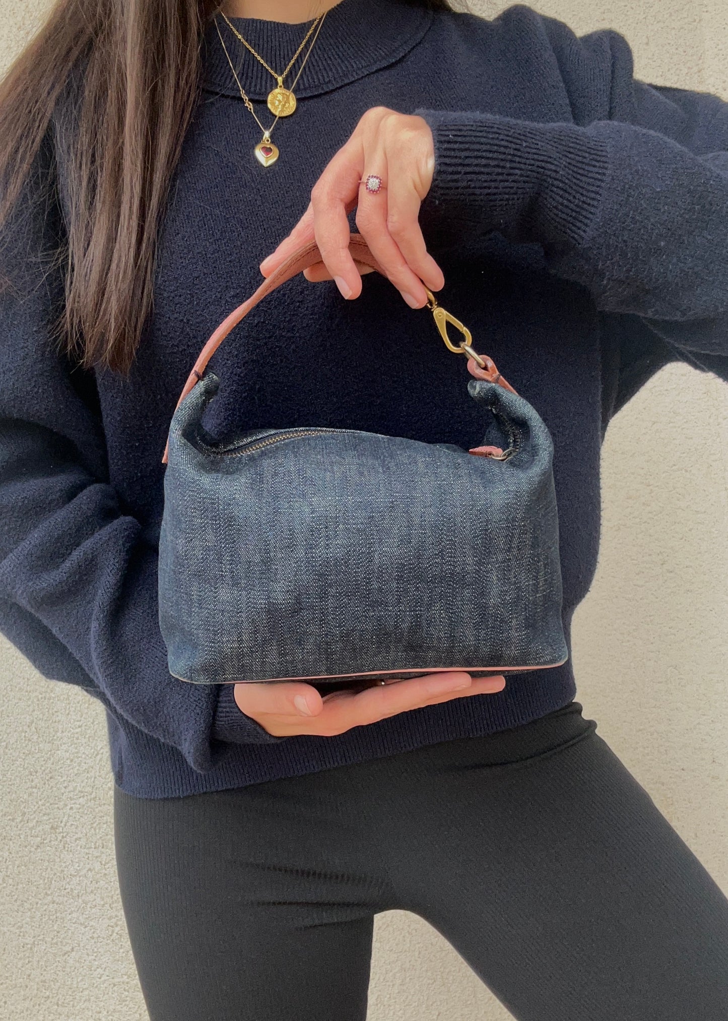 Miu Miu pochette in denim