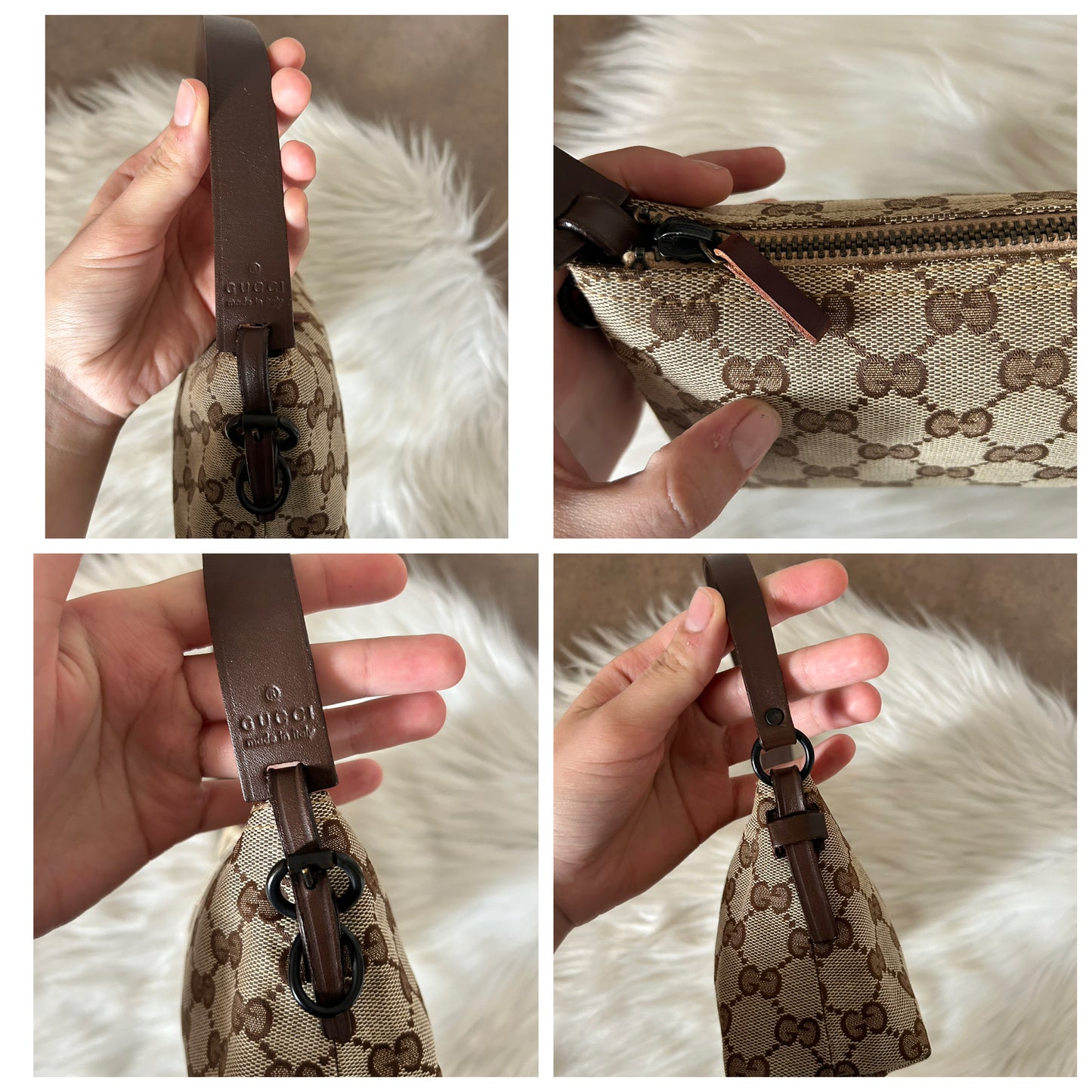 Gucci pochette in monogram