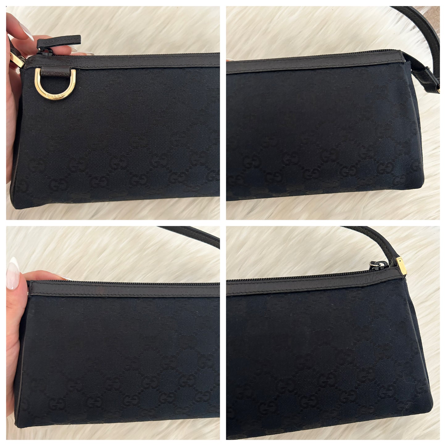 Gucci Abbey pochette in monogram