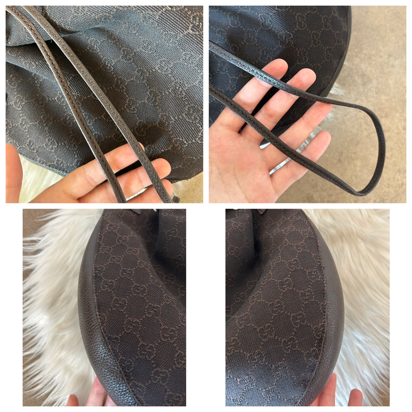 Gucci Secchiello tote in monogram
