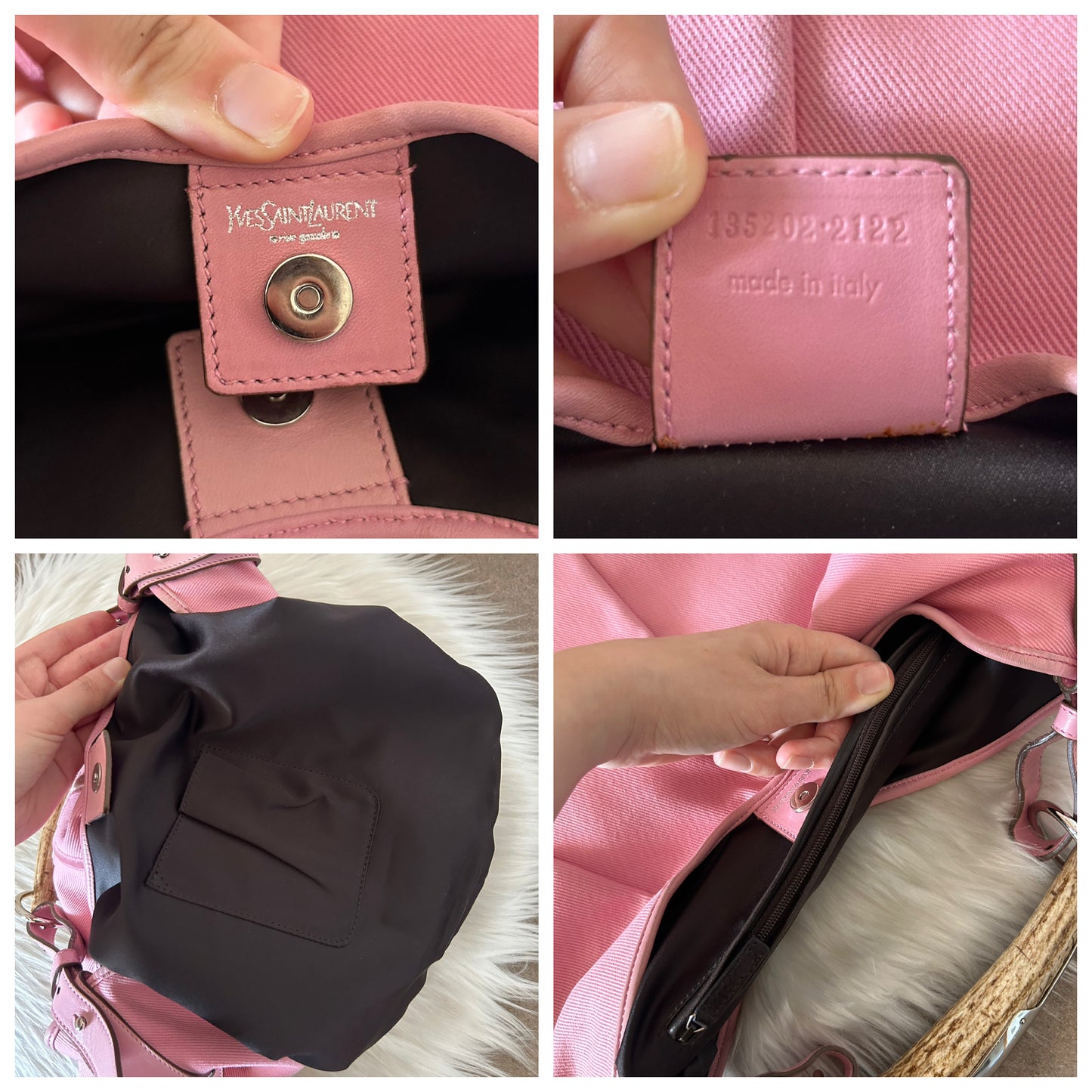 Yves Saint Laurent Mombasa rosa vintage