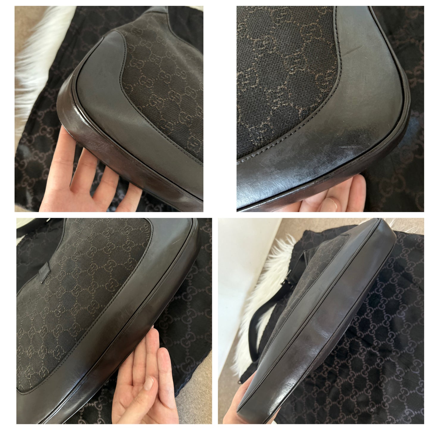 Gucci Jackie vintage grande con dust bag