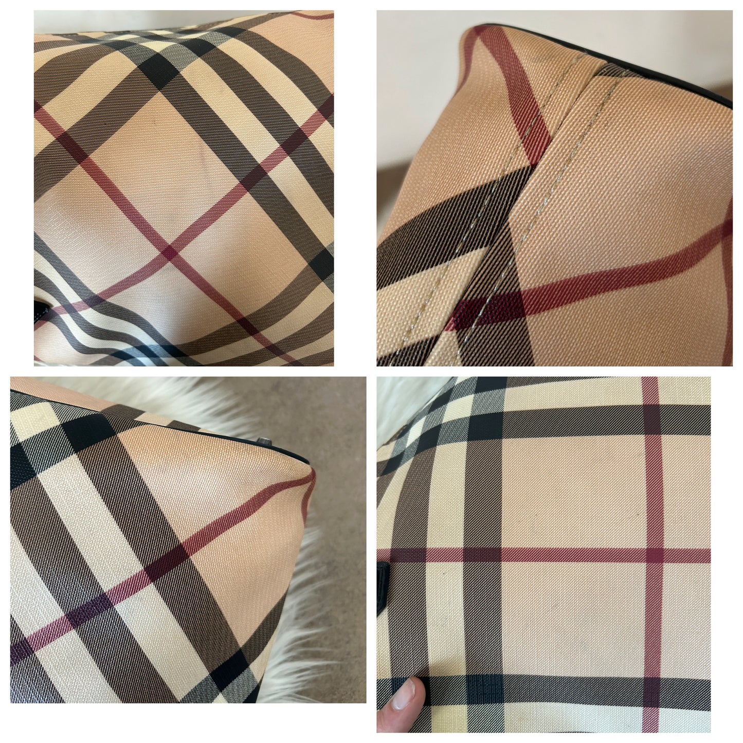 Burberry tote Check