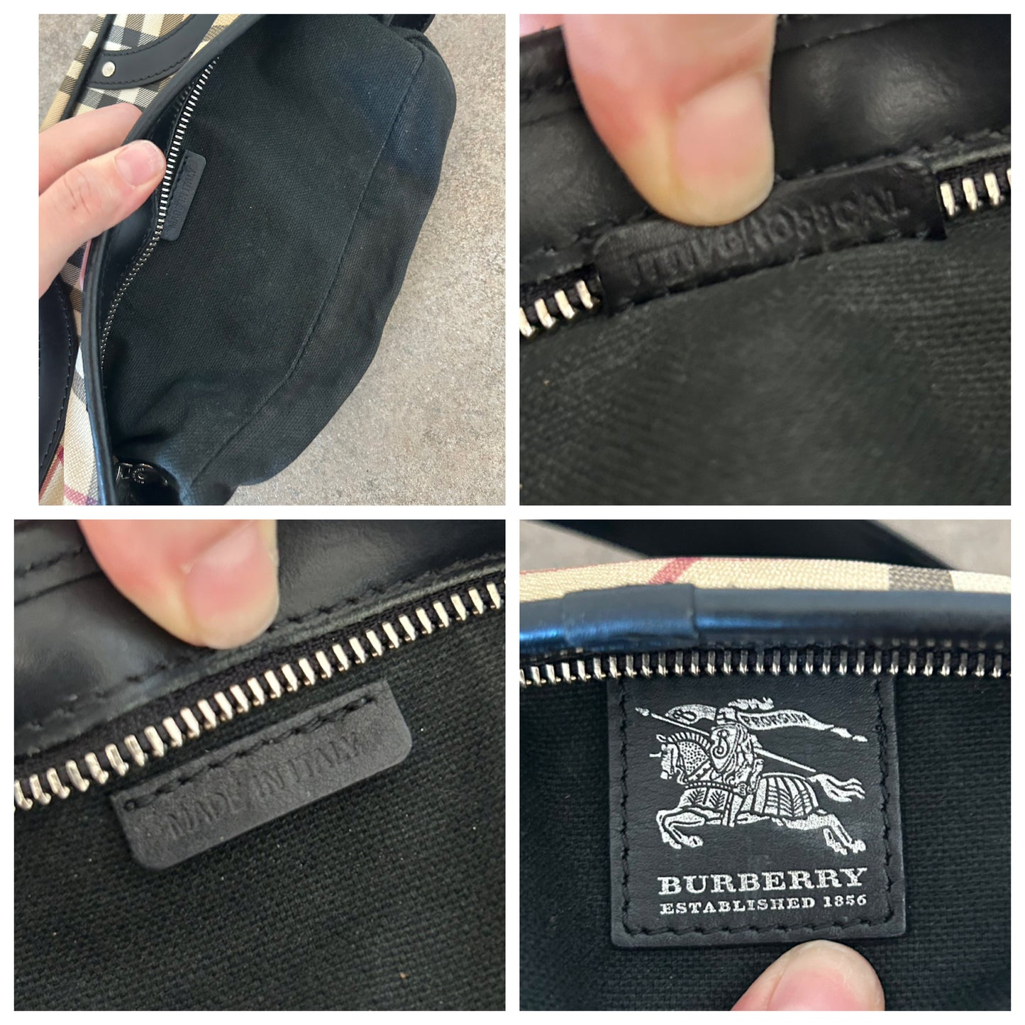 Burberry baguette Check