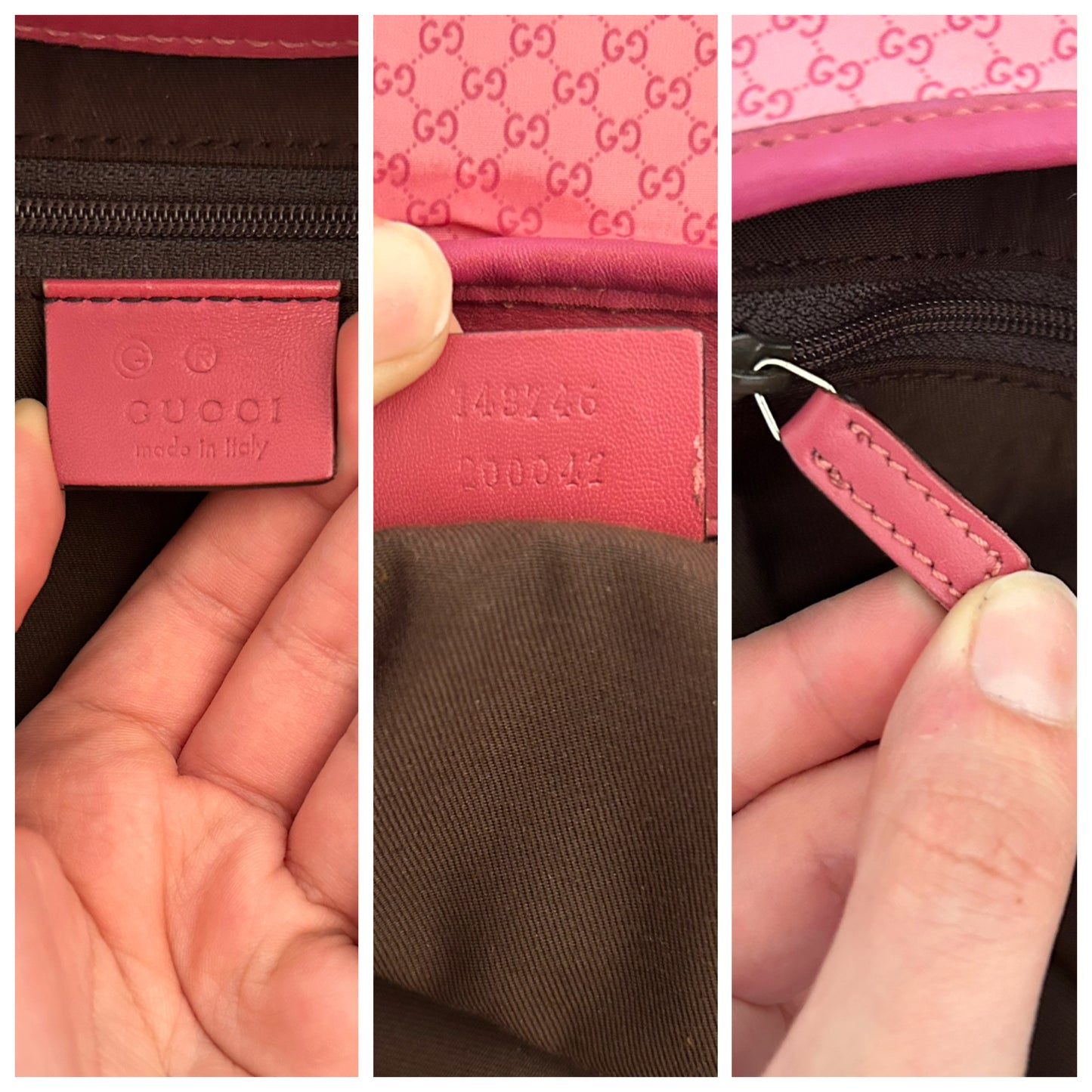 Gucci Jackie rosa