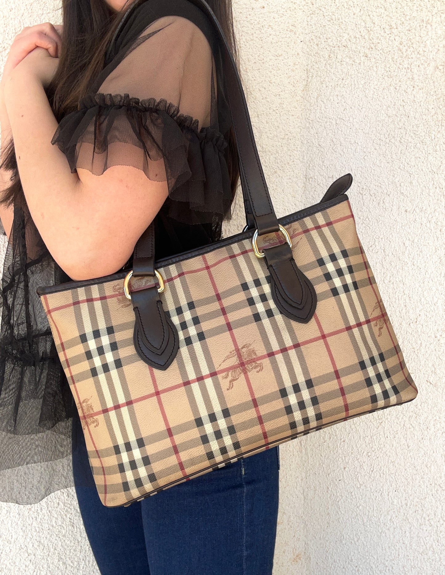 Burberry tote bag Check