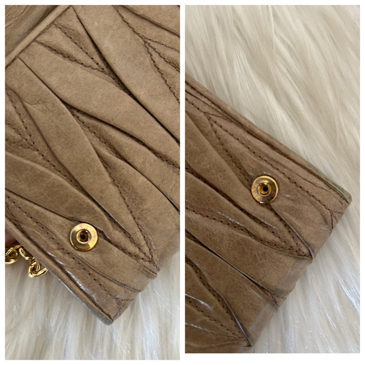 Miu Miu Woc in pelle