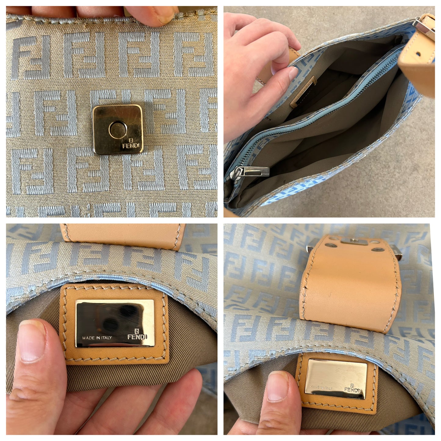 Fendi baguette zucchino