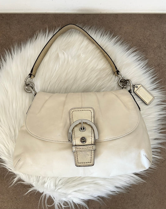 Coach Signature Sufflette in pelle
