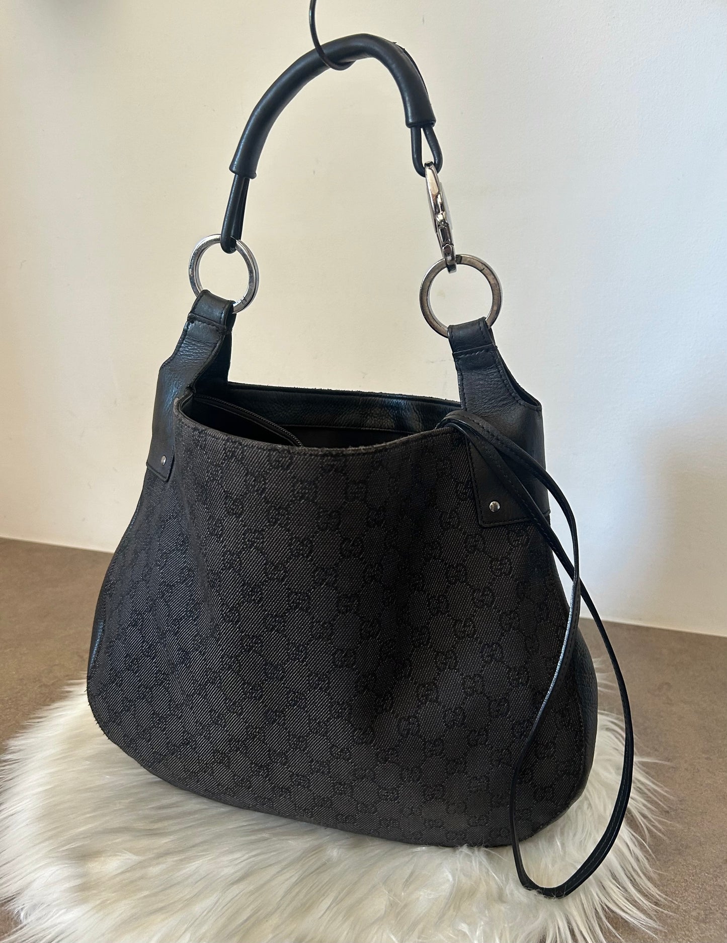 Gucci Hobo tote in denim