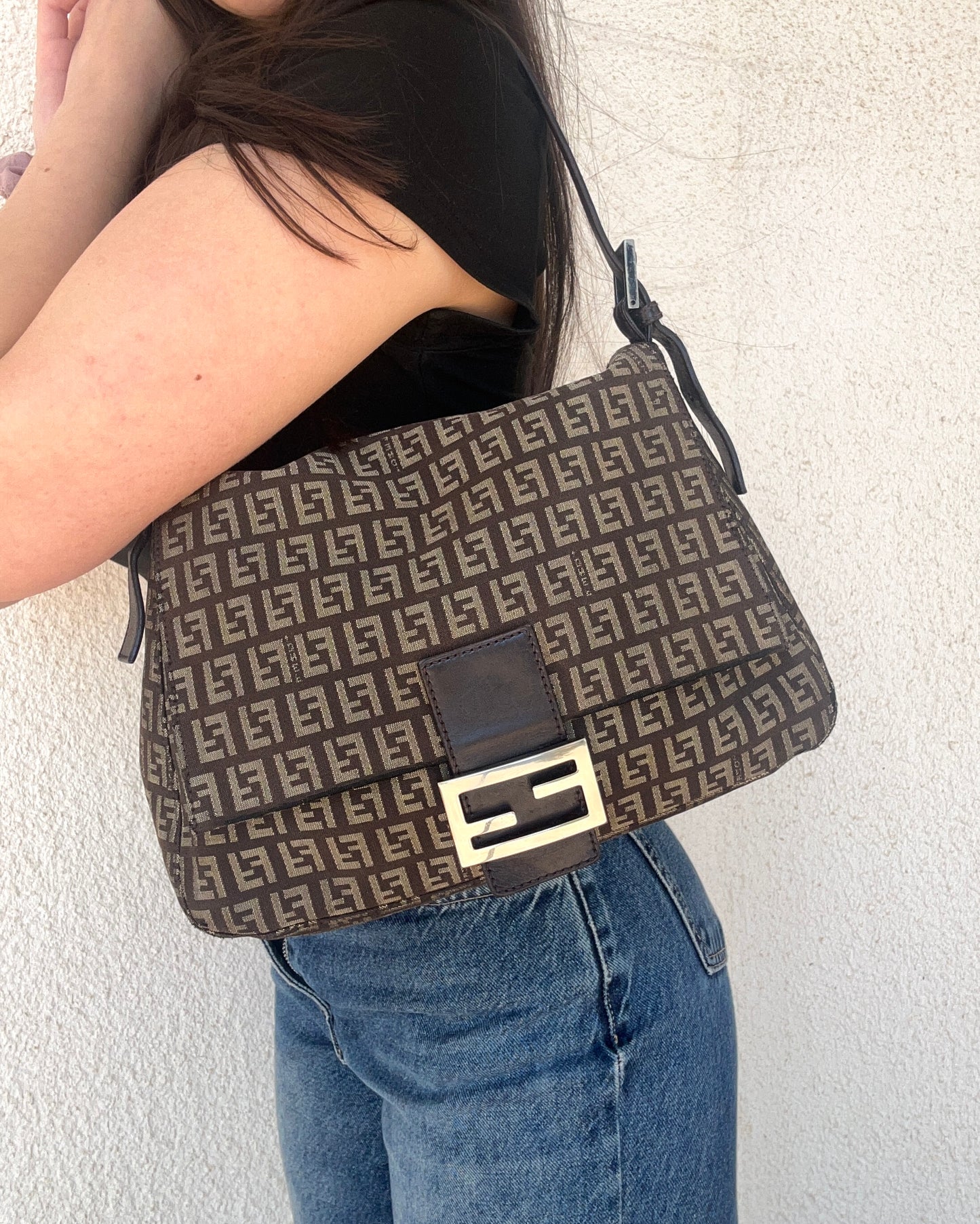 Fendi Mamma baguette zucchino