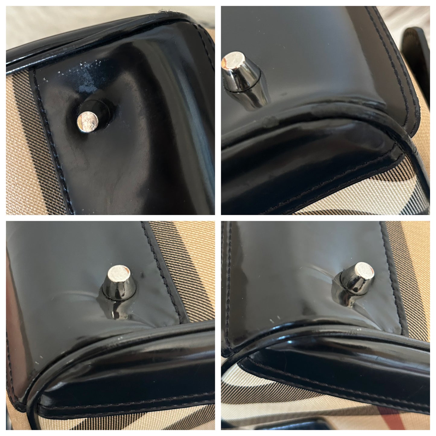 Burberry Bauletto in Check