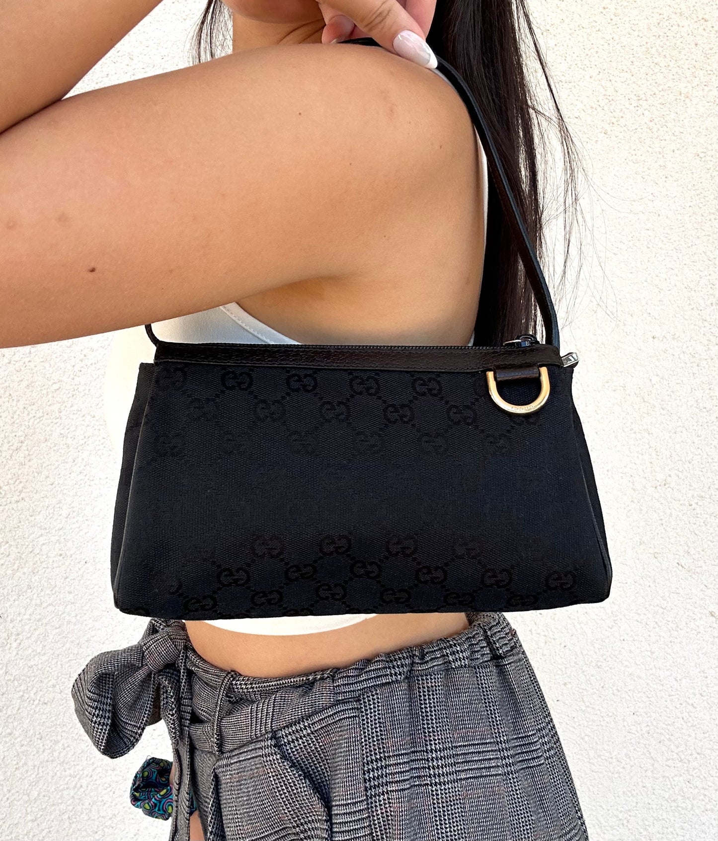 Gucci Abbey pochette in monogram